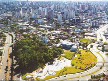 Campo Grande, cidade mais populosa de Mato Grosso do Sul